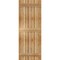 Ekena Millwork Spaced Board-n-Batten Shutters, Rough Sawn Western Red Cedar, 23W x 61H, PR RBS06S23X061RWR - alternate 4